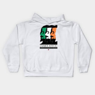 James Joyce as a Young Revolutionary Kids Hoodie